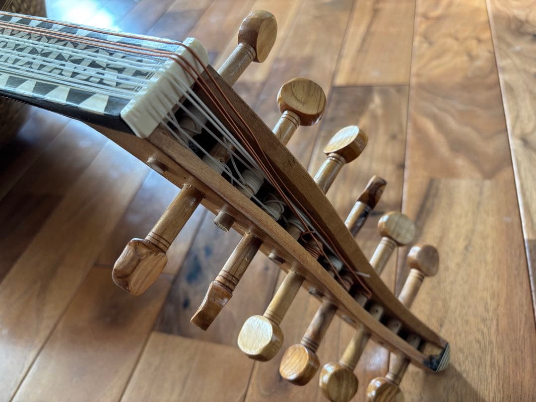 ウード OUD 12弦 リュード　木製 楽器　アラブ楽器　エジプト　弦楽器