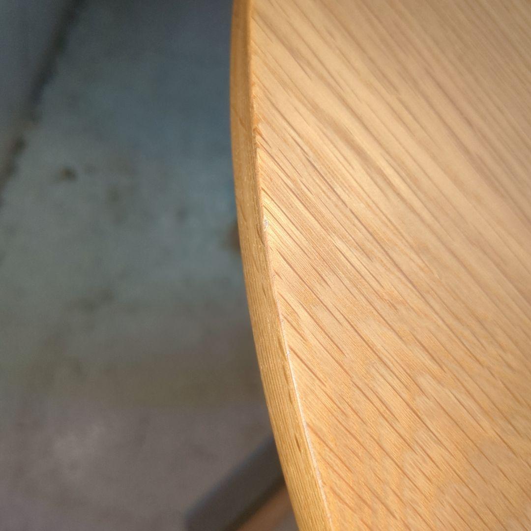 美品！unico LENKI ラウンドテーブル 80 ナチュラル 北欧 25年製