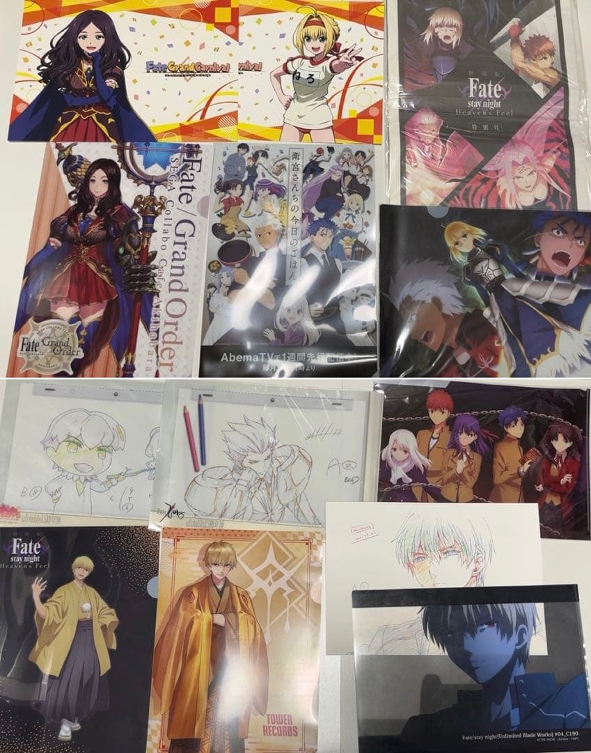 Fate fgo 缶バッジ　DINING ufotable 武内崇　フィナーレ