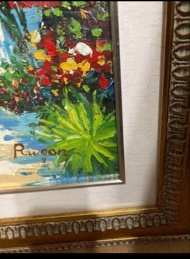 「地中海への道」　セルジュ・ルゴン P20号