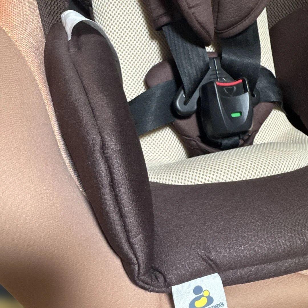 【美品】コンビ　チャイルドシート　エッグショック NC-470 コーラルモカ