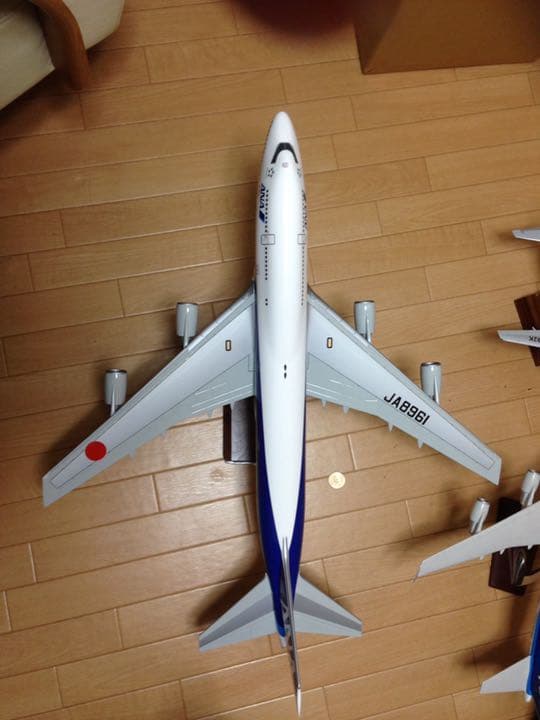 パックミン】1/100 JA8961 ANA747 ラストフライト機 希少✨️ - メルカリ