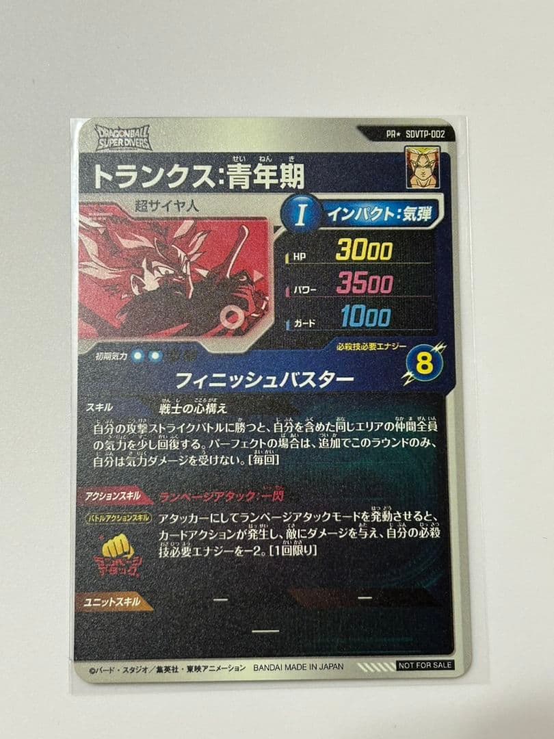 SDVTP-002 パラレル トランクス：青年期