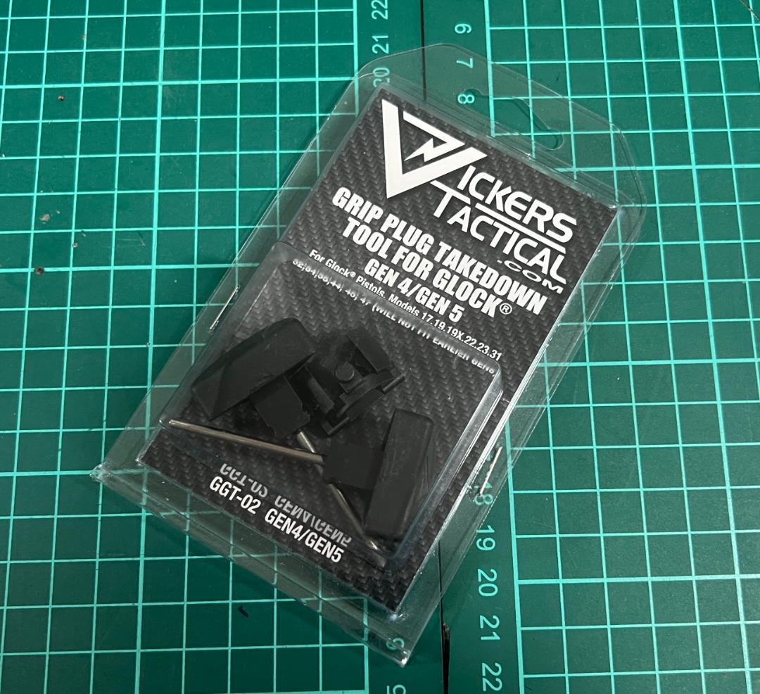 【実物】TangoDown GLOCK用グリッププラグ GEN4~5向け