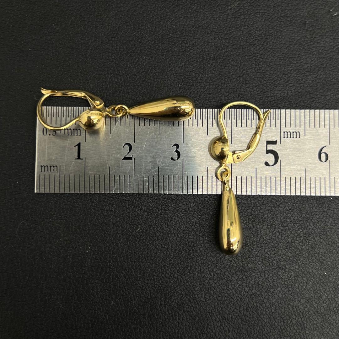 B122332) K18 YG ピアス ウノアエレ UNOAERRE 750 B122332) K18 YG