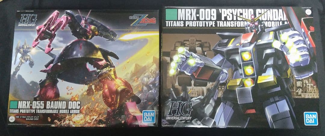 ハンマハンマ/バウンドドック/ヤクトドーガ/サイコガンダム