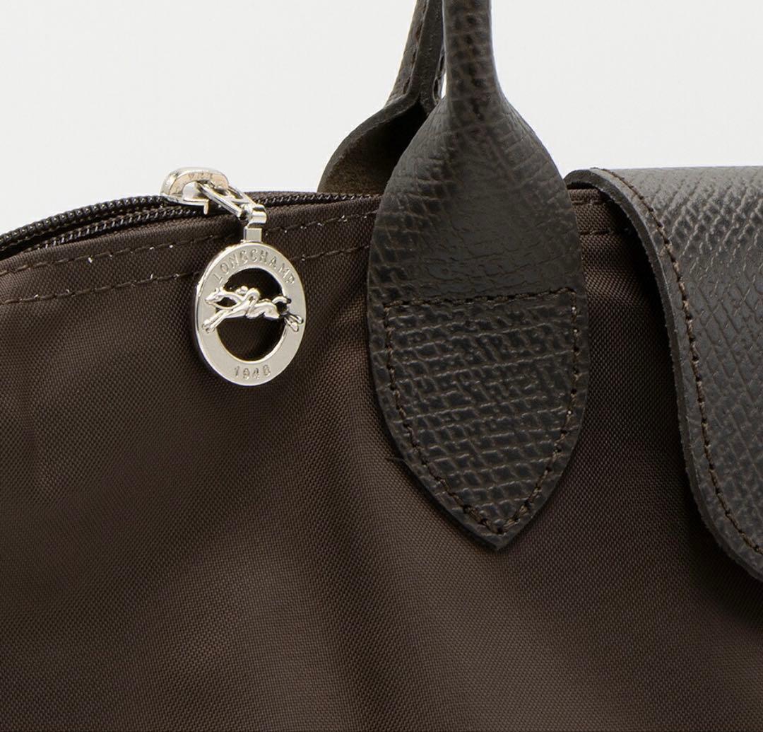 ロンシャン ル プリアージュ グリーンライン 肩掛けM 最新色モカ