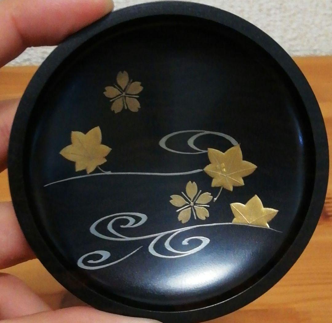 人間国宝 川北良造作 縞 黒檀 春秋 蒔絵 香合 共箱 茶道具 - メルカリ