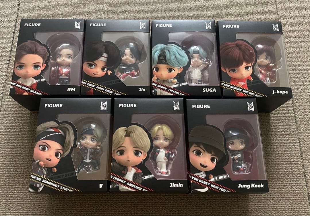 BTSフィギュア7体セット