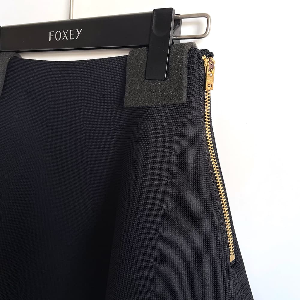 マディソンブルー*2025年最新 定番ダブルフェイスミモレフレアスカート 00