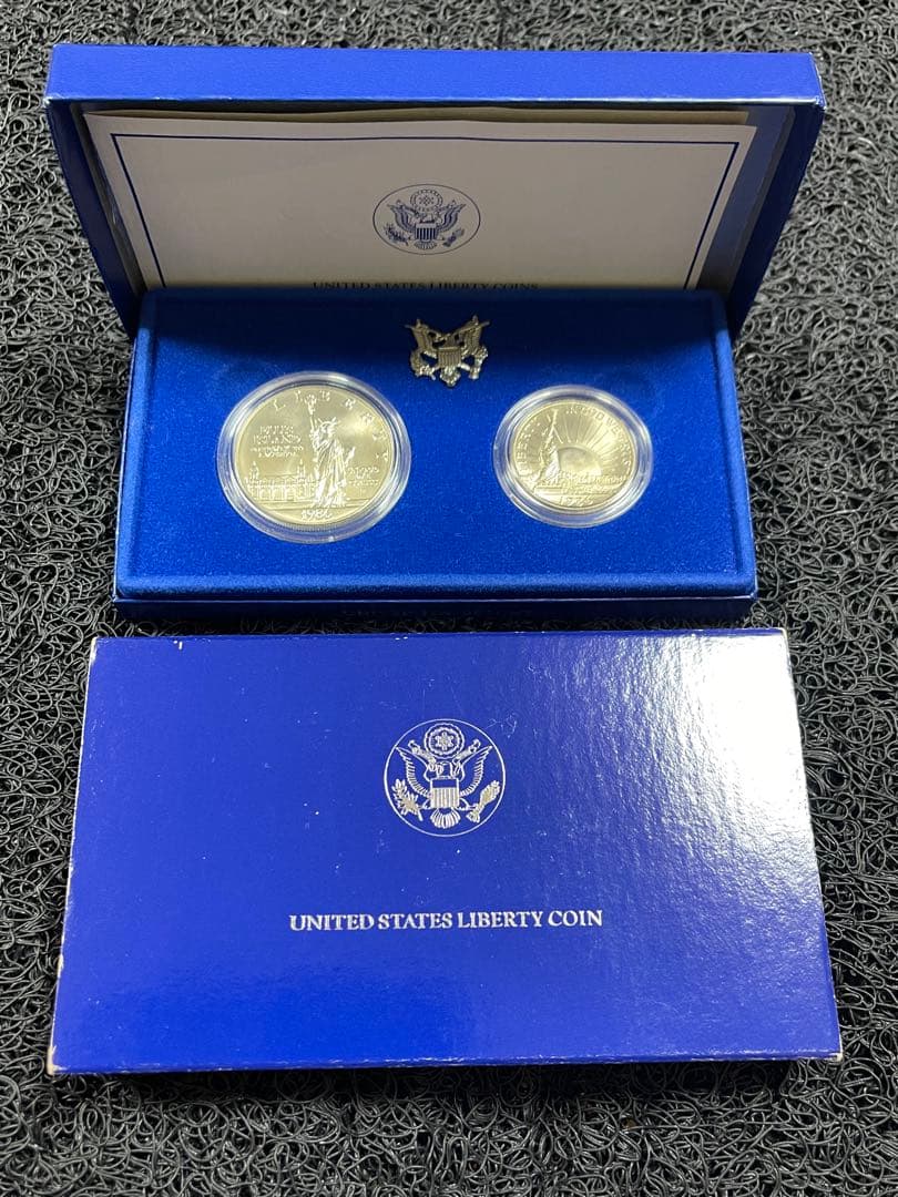 1986年 アメリカ 自由の女神 リバティ 2種セット100周年記念 コレクション