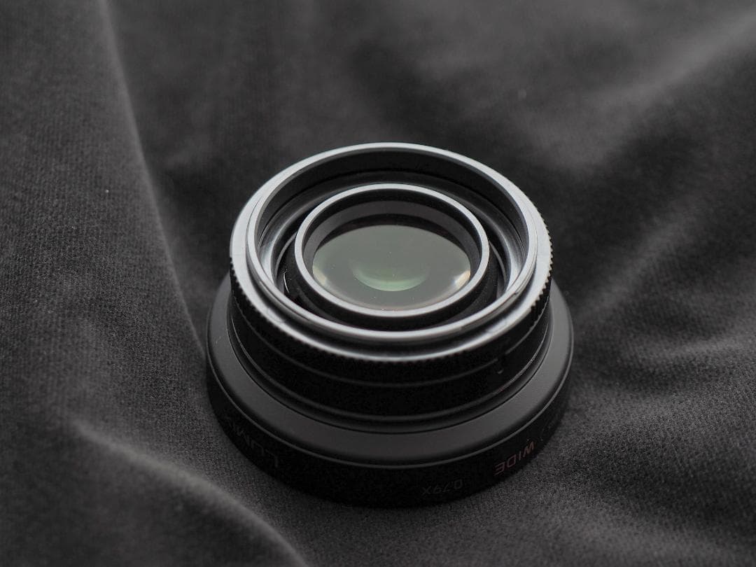 パナソニック 14mm F2.5 と ワイコンDMW-GWC1 のセット