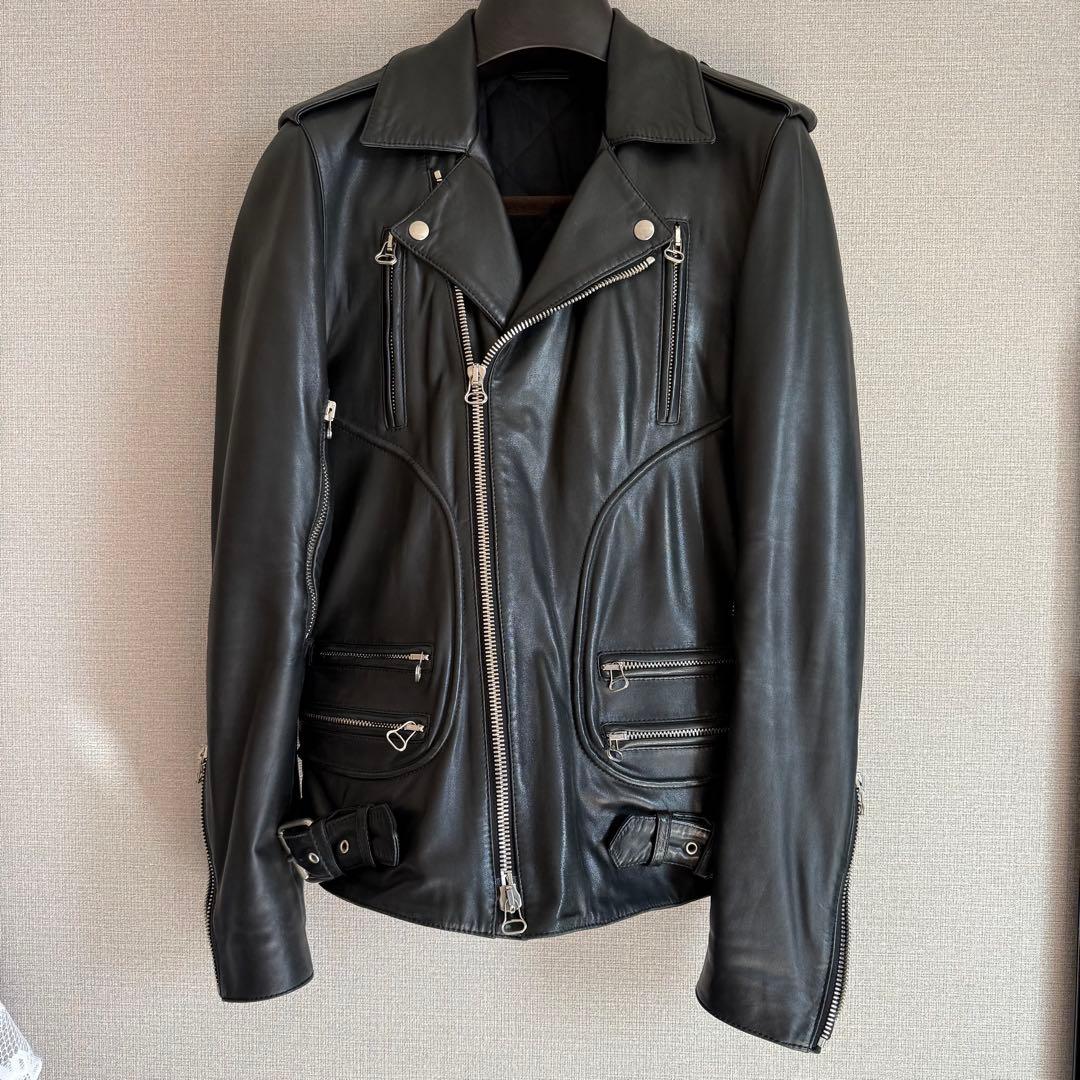 名作 10AW BALMAIN パーフェクトレザーライダース ジャケット44 - メルカリ