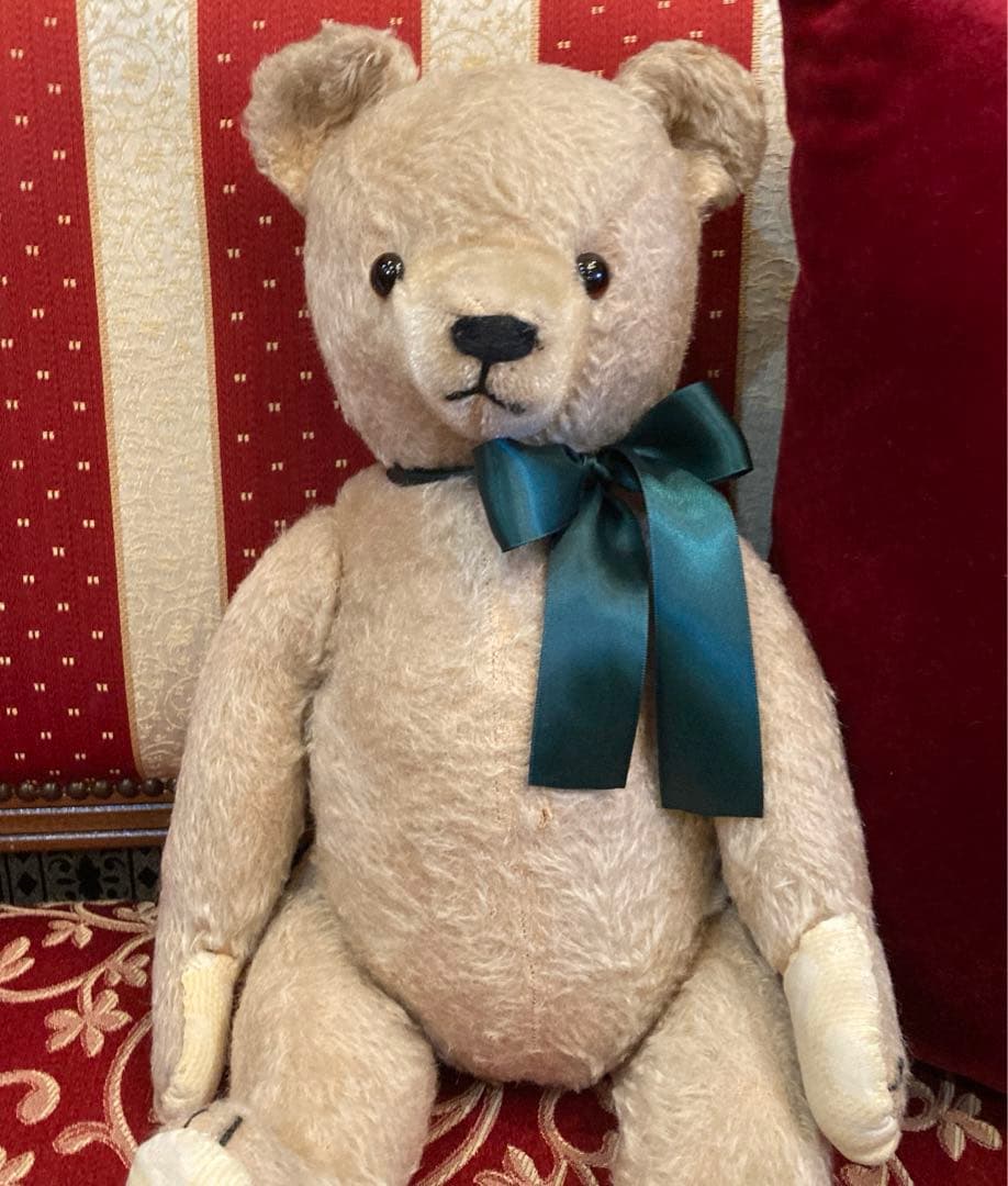 ご予約済❣️アンティークドイツテディベア