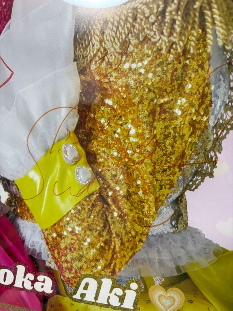 【額縁付き】超ときめき♡宣伝部　サイン入りポスター