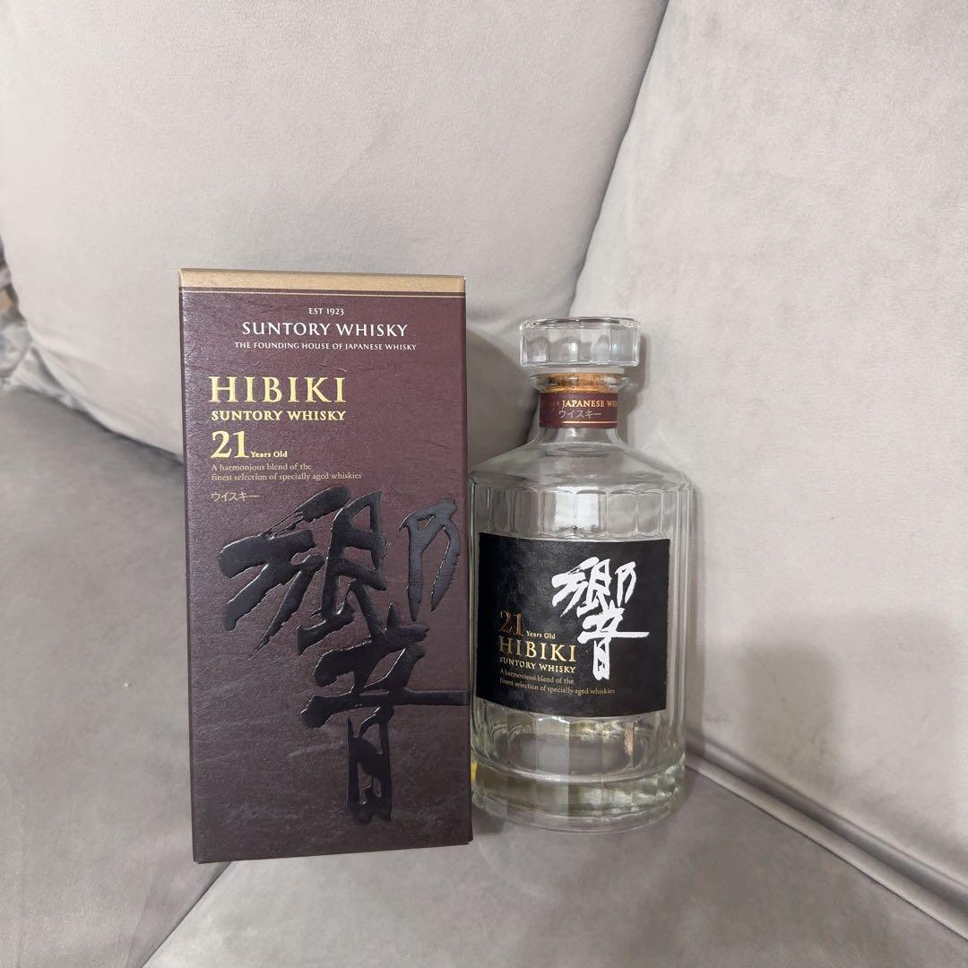 響21年 ウイスキー 空瓶