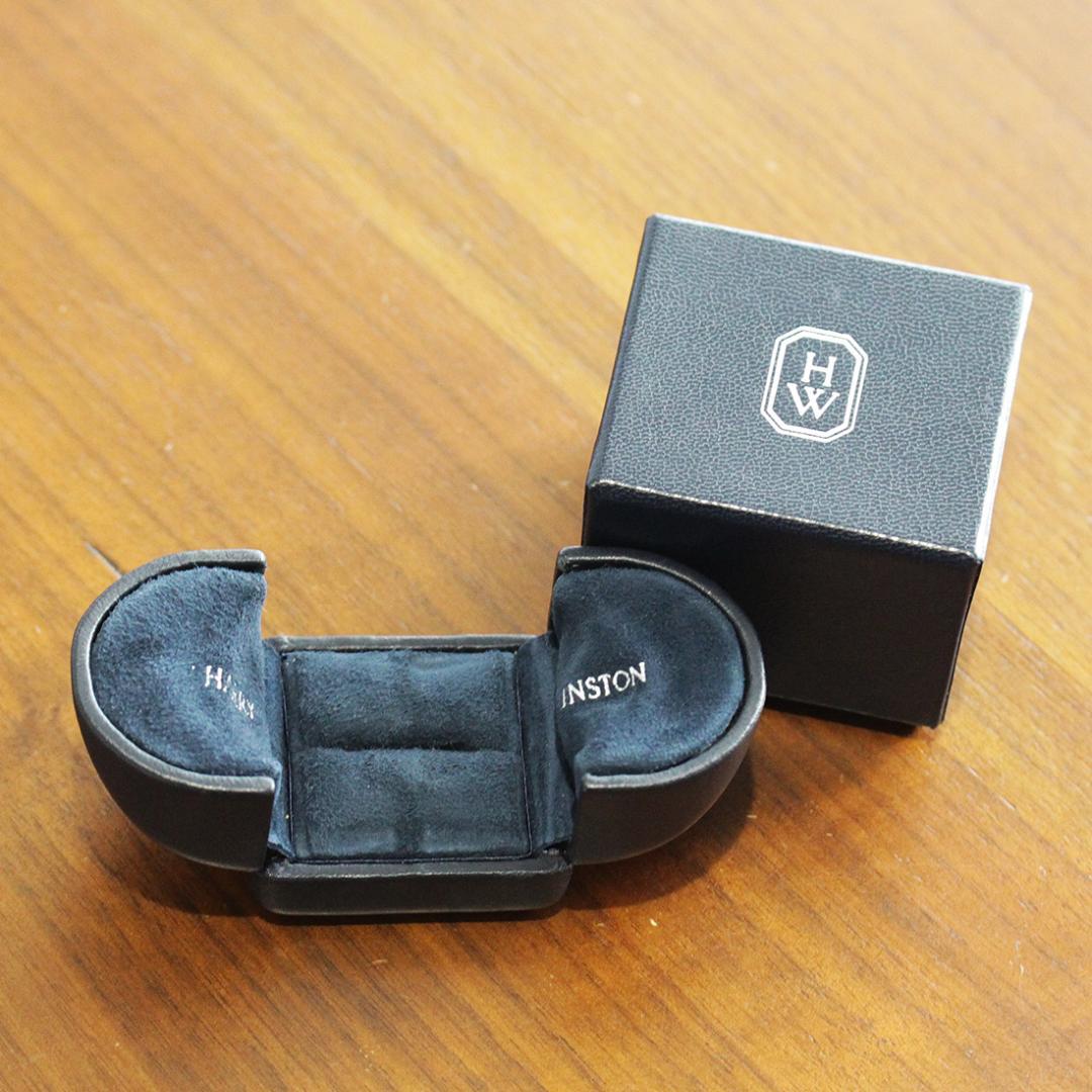 ハリーウィンストン 箱 空箱 指輪用 HW HARRY WINSTON 美品