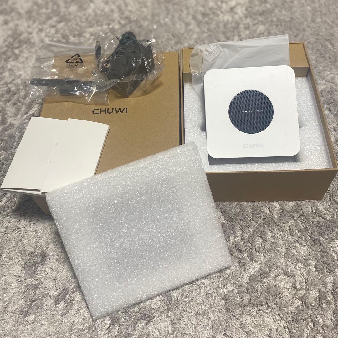 美品・ほぼ未使用 CHUWI LarkBox X 2023 N100ミニPC CHUWI LarkBox X 2023のレビュー！Intel N100にメモリ12GBを搭載する