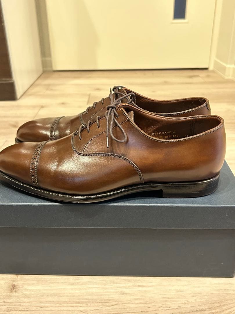 クロケット＆ジョーンズ　Belgrave3 美品