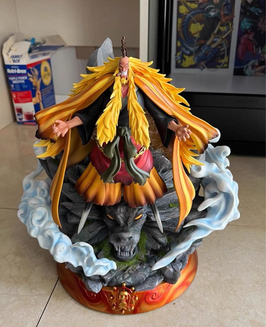 ワンピース 金獅子海賊団 シキ フィギュア ガレージキット 新品