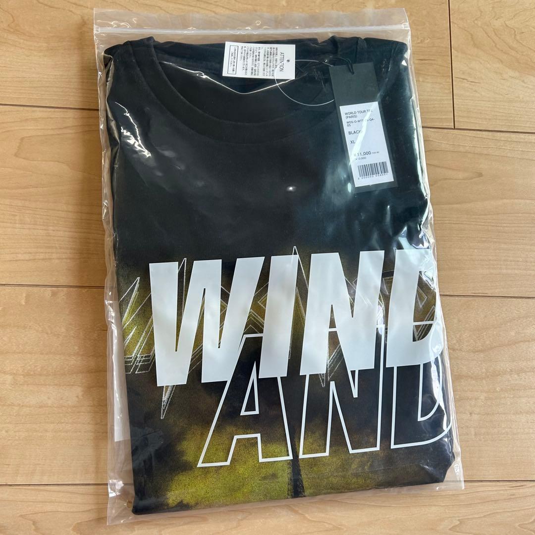 新品タグ付 wind and sea BAND World tour