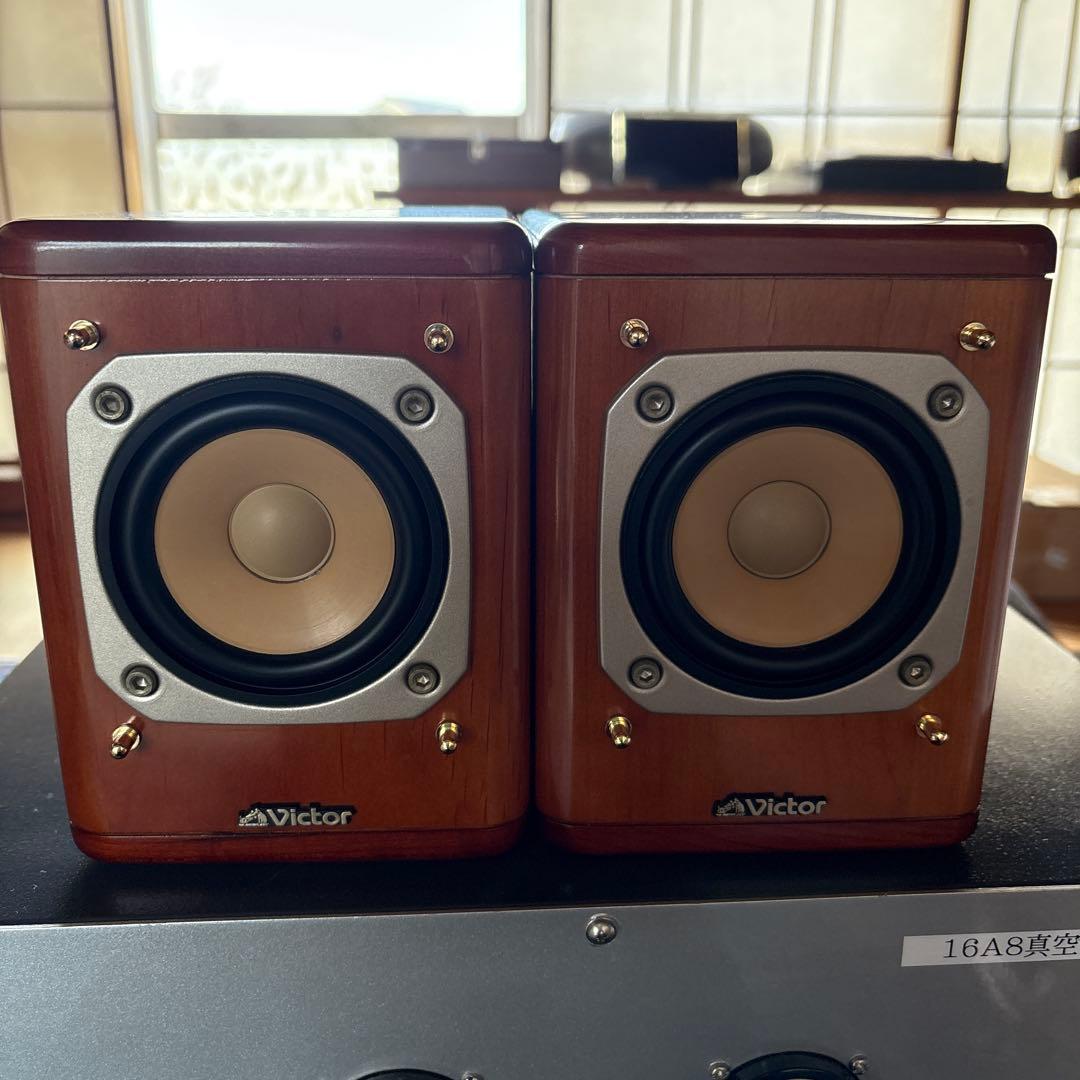 Victor SP-FS10 スピーカー Yahoo!オークション - Victor SP-FS10 小型スピーカー ペア ブックシェ