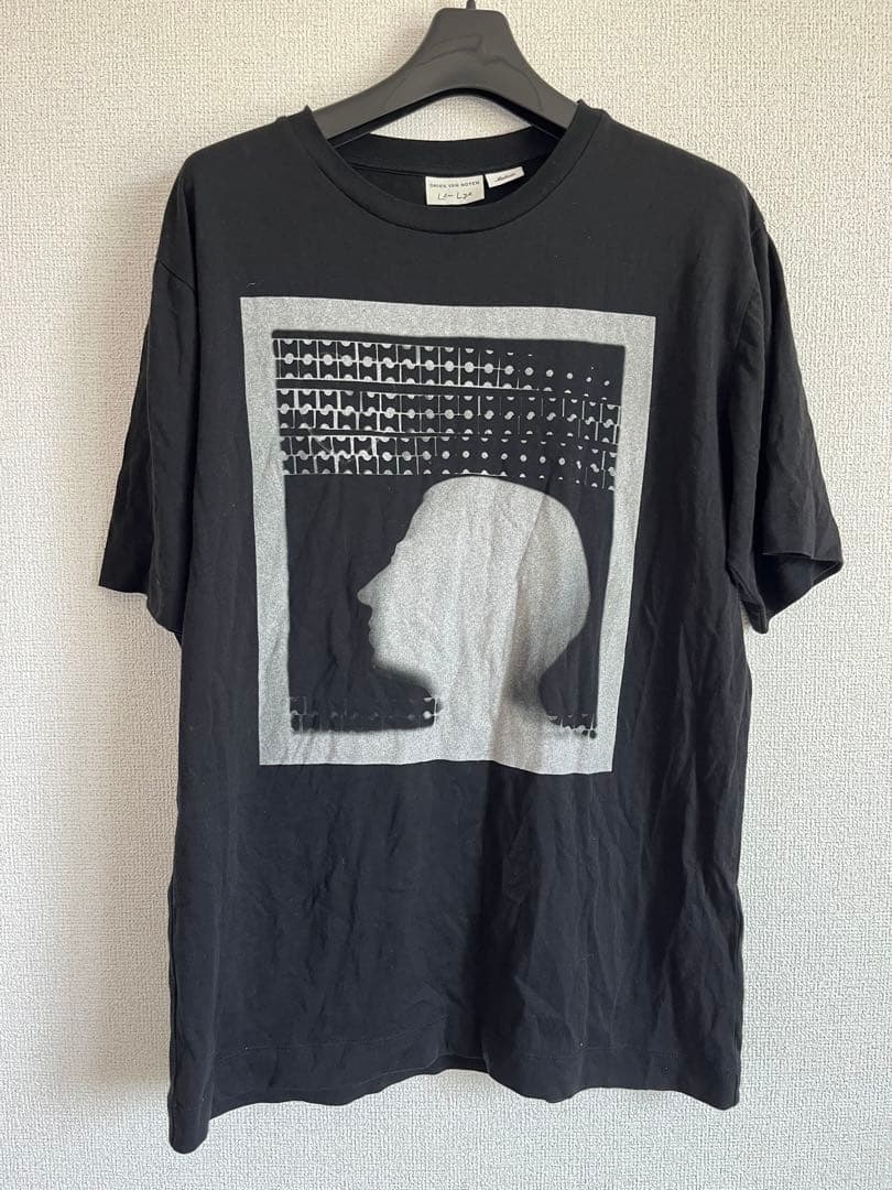 DRIES VAN NOTEN Len Lye ブラックTシャツ M Dries Van Noten // x Len Lye