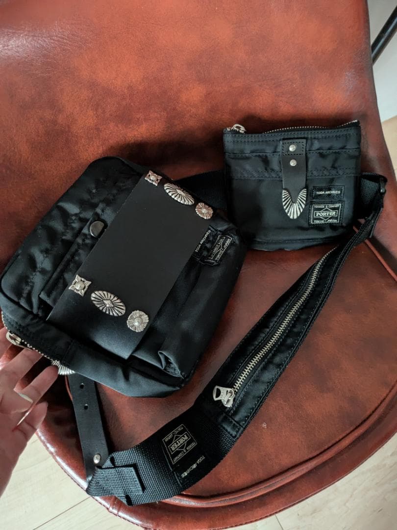美品【TOGA × PORTER】のコラボバッグ（ダブルポーチ仕様）