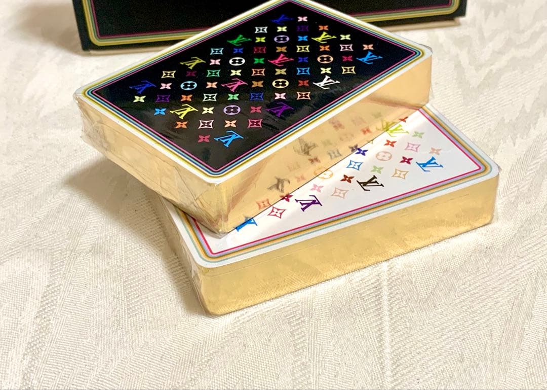 未開封】LOUIS VUITTON 村上隆 マルチカラートランプ 【顧客限定】