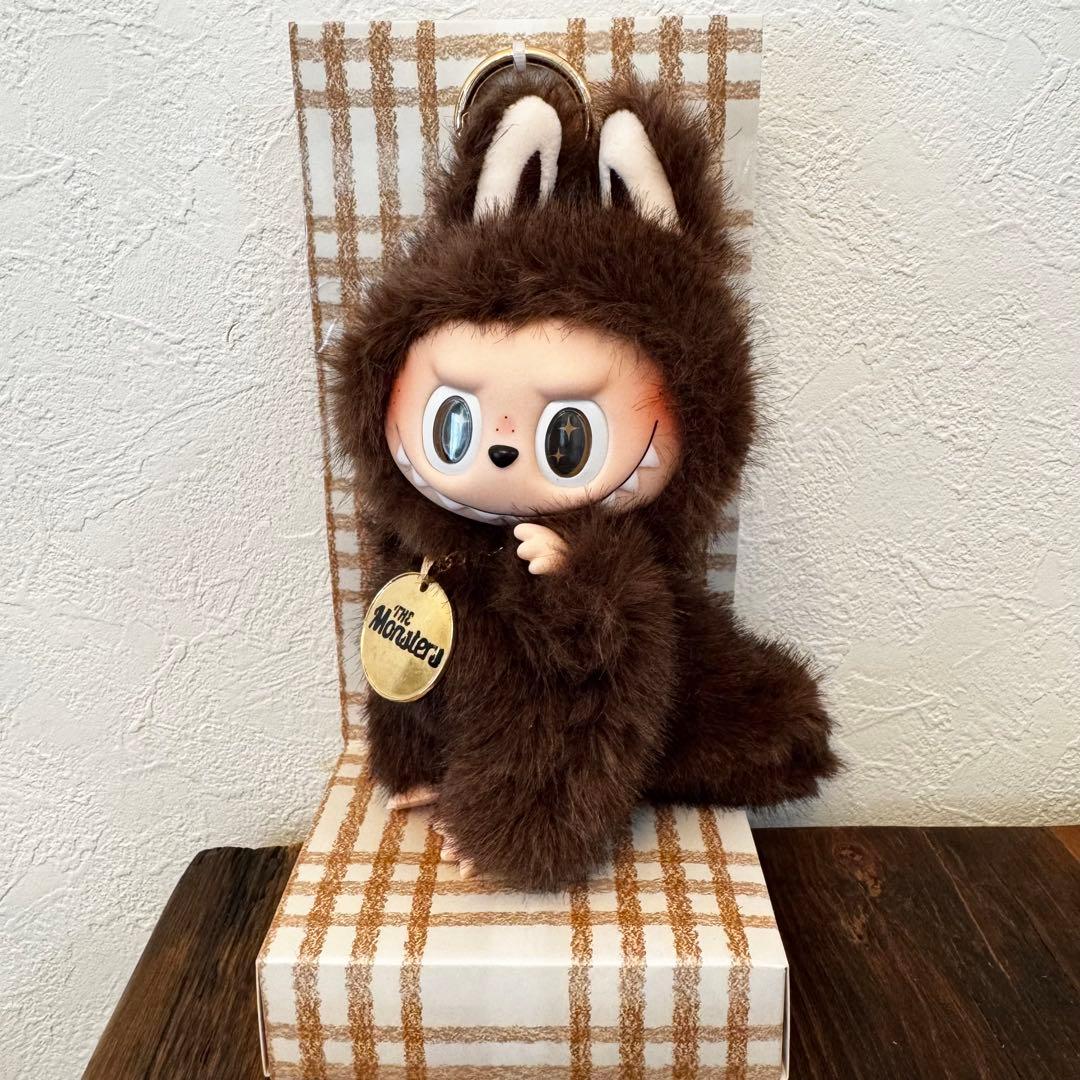 海外限定】ZIMOMO LABUBU ぬいぐるみブラウン