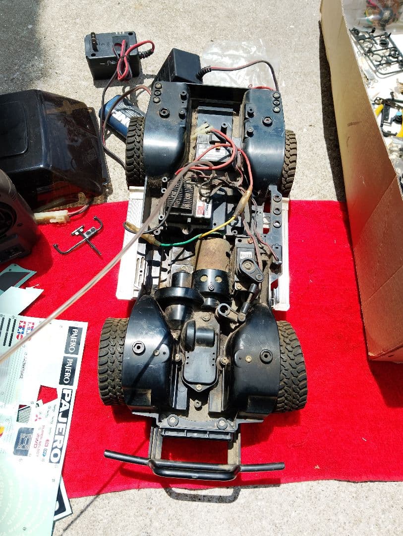 ツ*ボ様 タミヤ　三菱パジェロ メタルトップワイド 1/10 ラジコン　中古