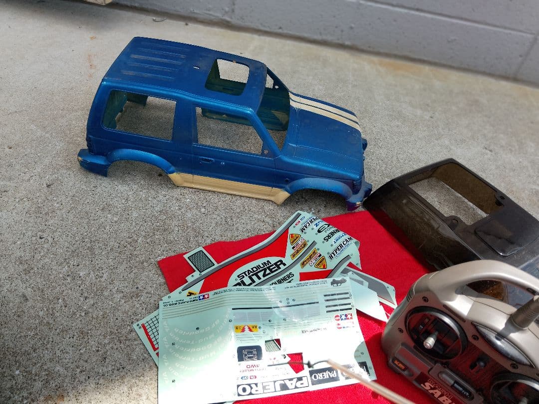 ツ*ボ様 タミヤ　三菱パジェロ メタルトップワイド 1/10 ラジコン　中古