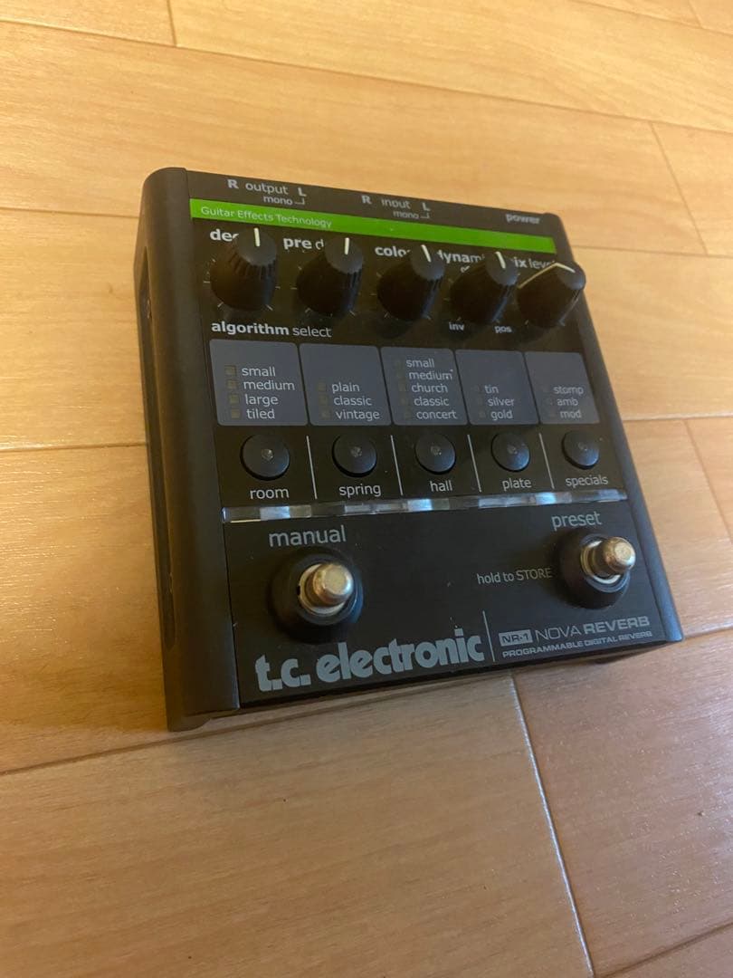 ギター t.c. electronic Nova Reverb