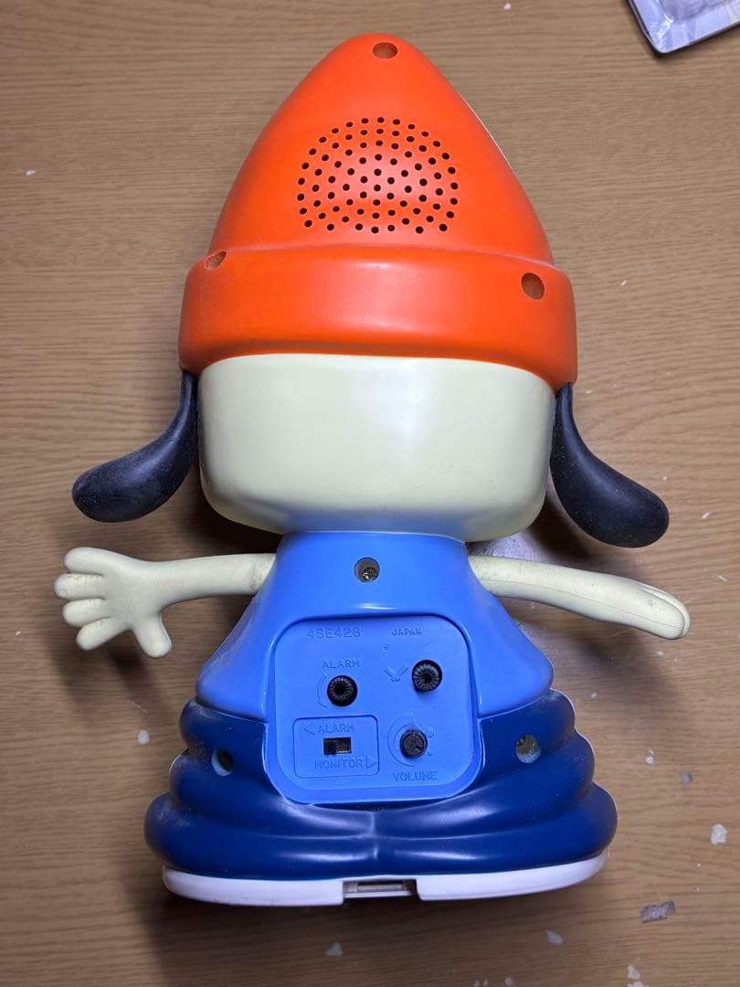 【動作確認済】 リズム時計工業 パラッパラッパー 目覚まし時計 当時物