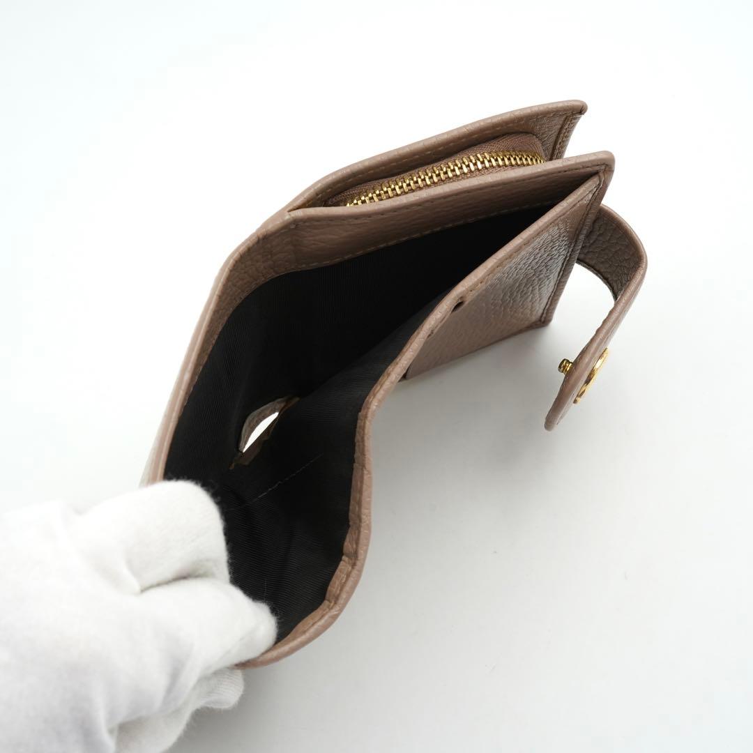 ✨極上美品・箱付✨　GUCCI グッチ　スモールウォレット　マーモント　ダブルG