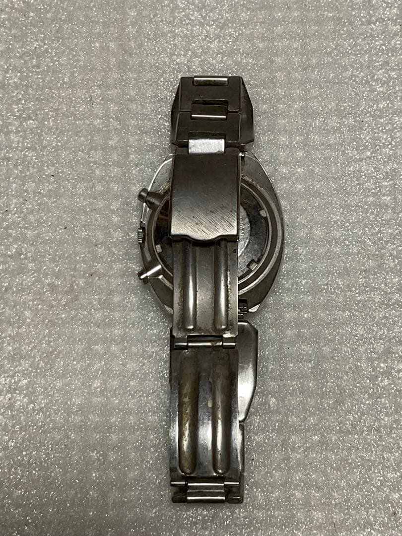 SEIKO／SPORTS WARTH70【文字盤の剥がれあり　不動品】。