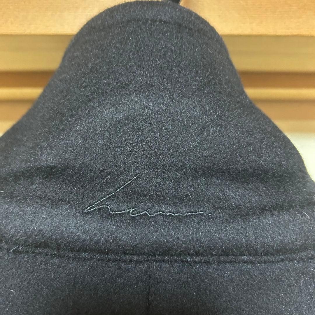 Da-iCE 和田颯 how Melton Coat Black 002