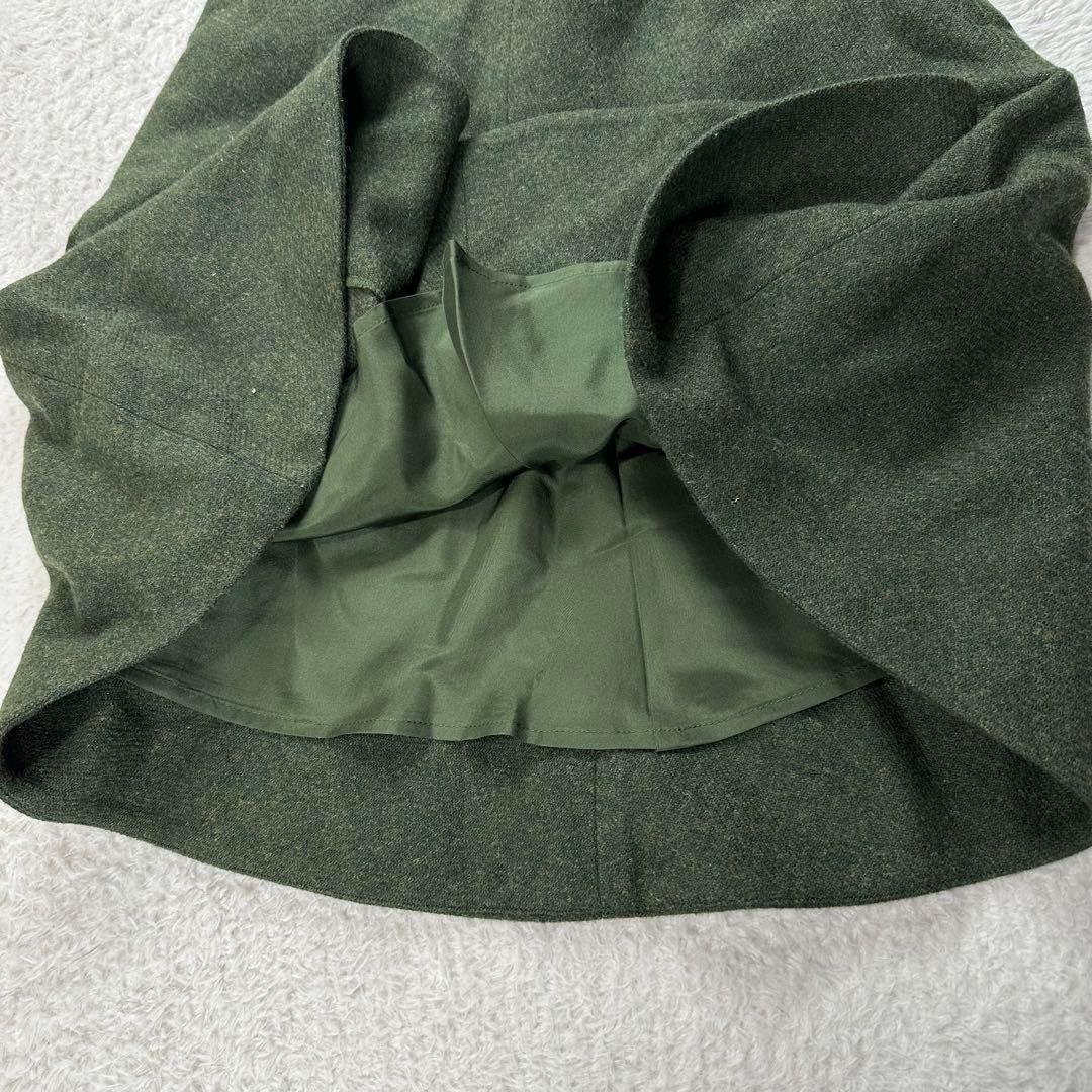 マディソンブルー✨新品タグ付未使用 ウールシルク100%スカート サイズ2