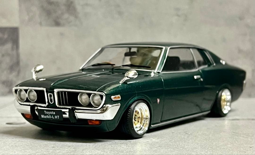 国産名車 1/24 トヨタ マークⅡ HT L カスタム 旧車 ミニカー 国産名車 1/24 トヨタ マークⅡ HT L カスタム 旧車 ミニカー
