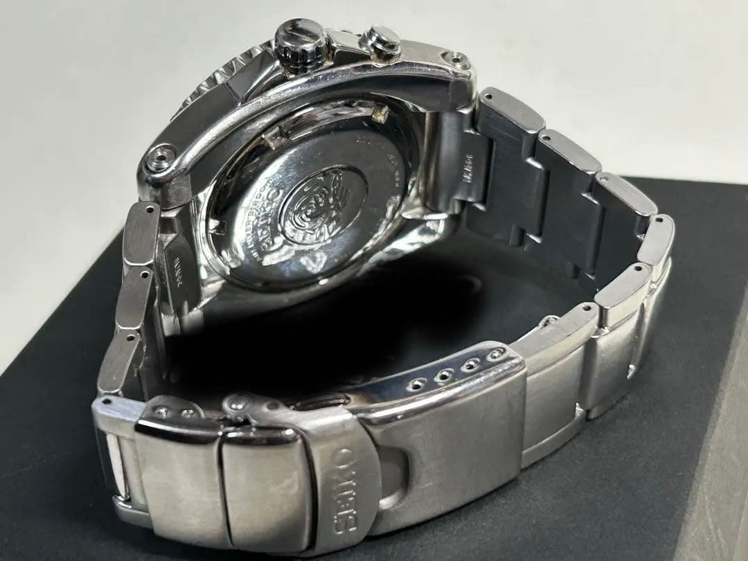 完動美品 「二次電池新品」 SEIKO オレンジSCUBA 5M62-0BL0