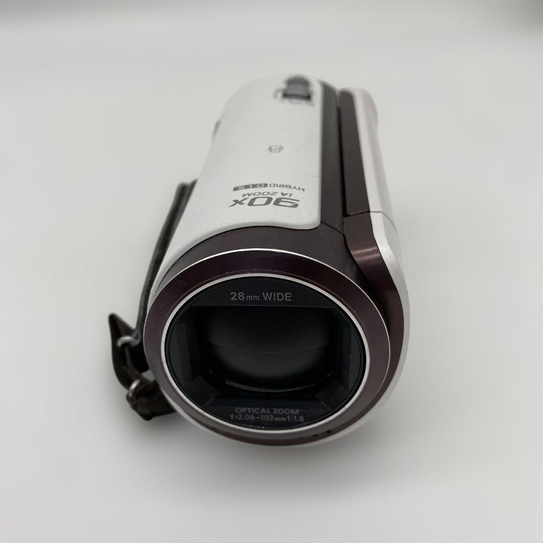 パナソニック HDビデオカメラ ワイプ撮り ホワイト HC-W570M-W