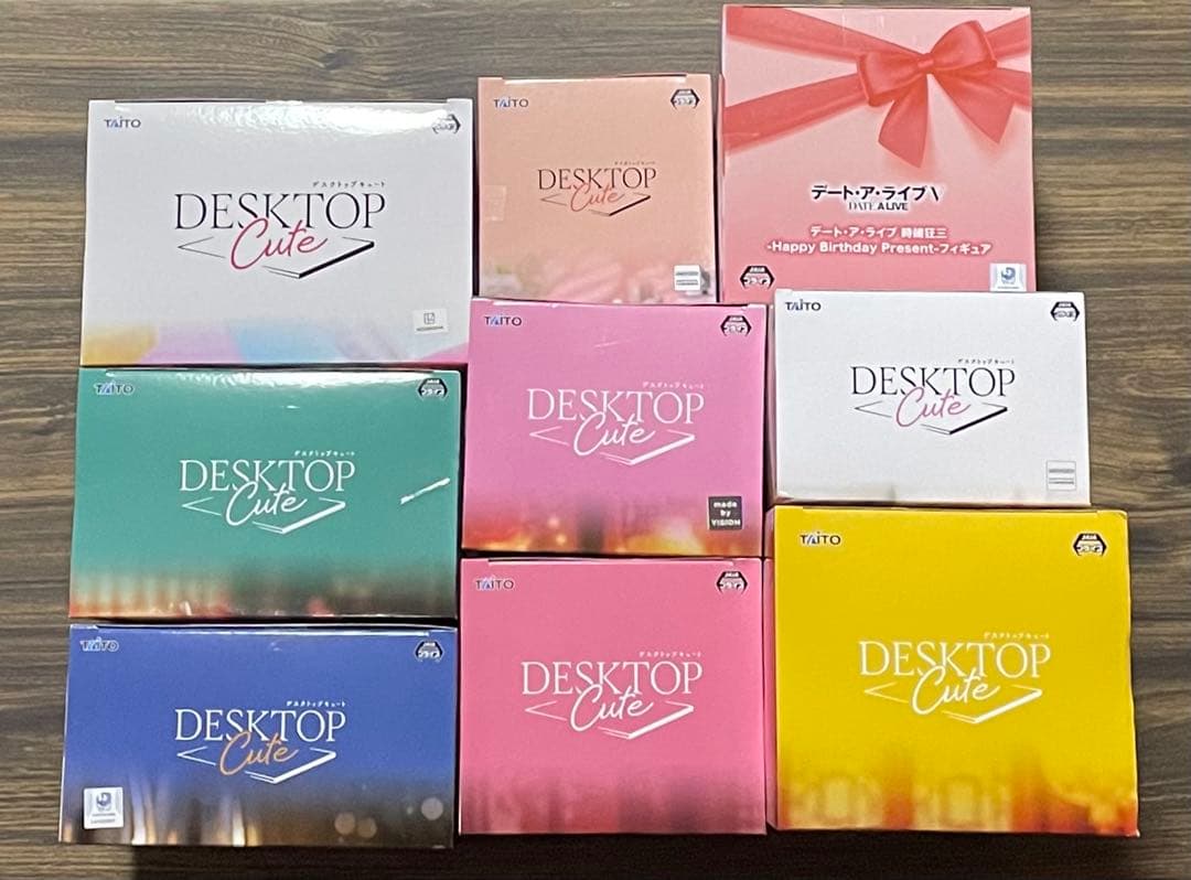 新品・未開封 Desktop Cute等 フィギュア 9点 まとめ売り