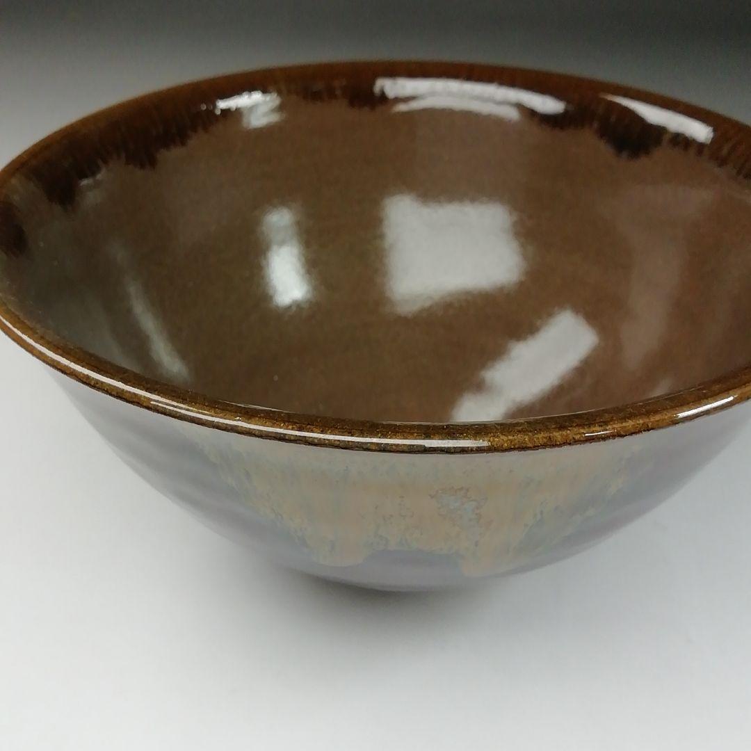 T267 茶碗 『高取焼』『雪山窯 鬼丸雪山 作』 共箱 抹茶碗 茶道具