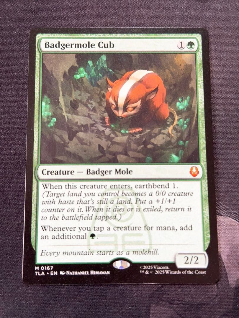 アナグマモグラの仔　英語 MTG アナグマモグラの仔 326 ボーダーレス 英語 #UX2445 : スリフト