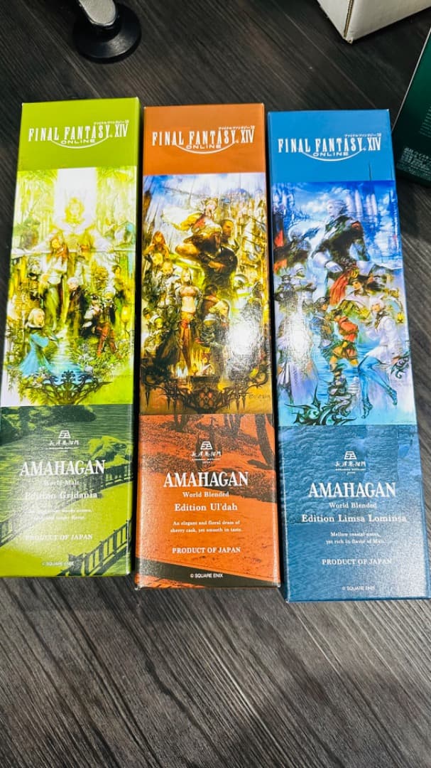 FINAL FANTASY XIV AMAHAGAN 3本セット