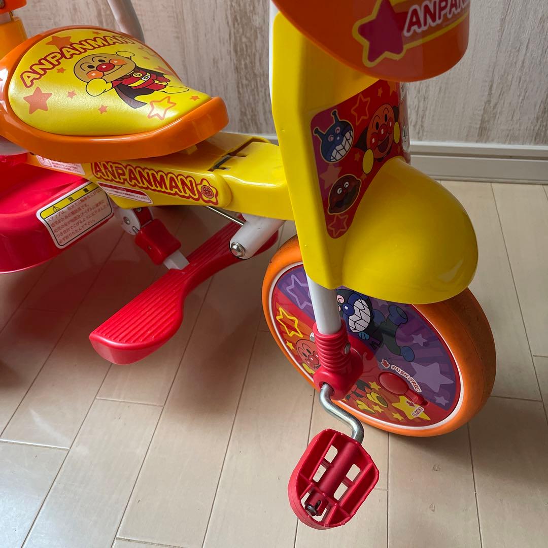 美品】アンパンマン オールインワン 三輪車 Amazon.co.jp: ジョイ