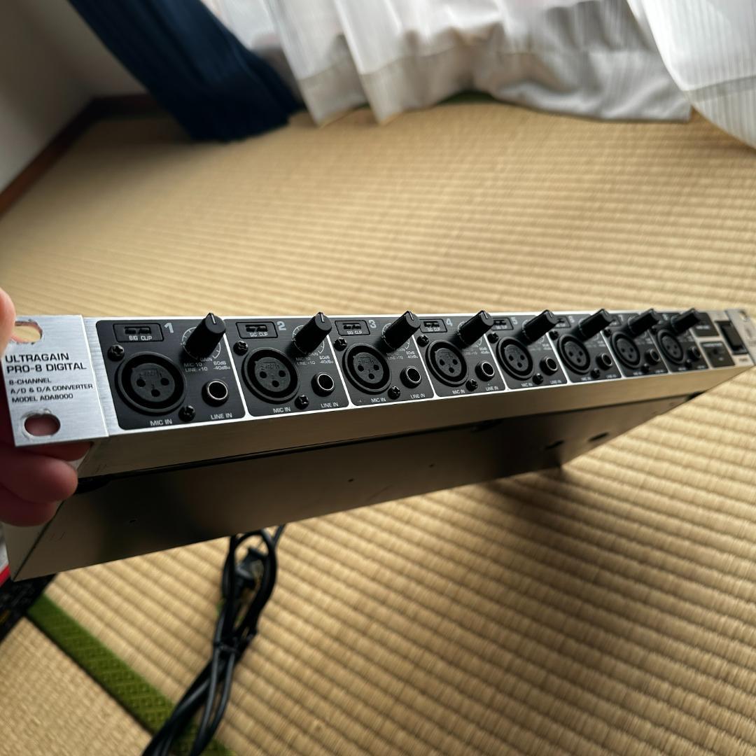 DTM・DAW Behringer UltraGain Pro-8 ADA8000 ADAT