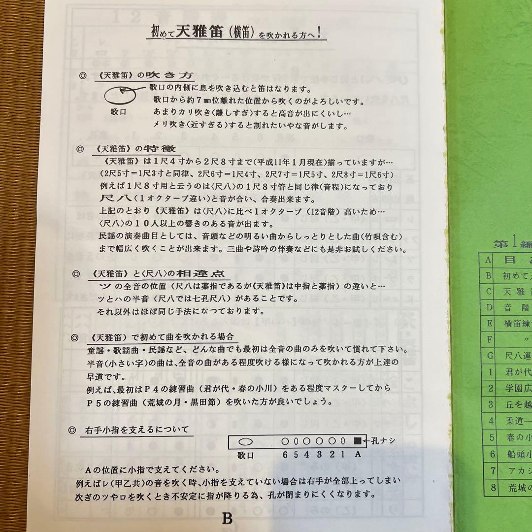 天雅笛 各種5本、蝴蝶篠笛 ロツレチ笛1尺5寸管 1