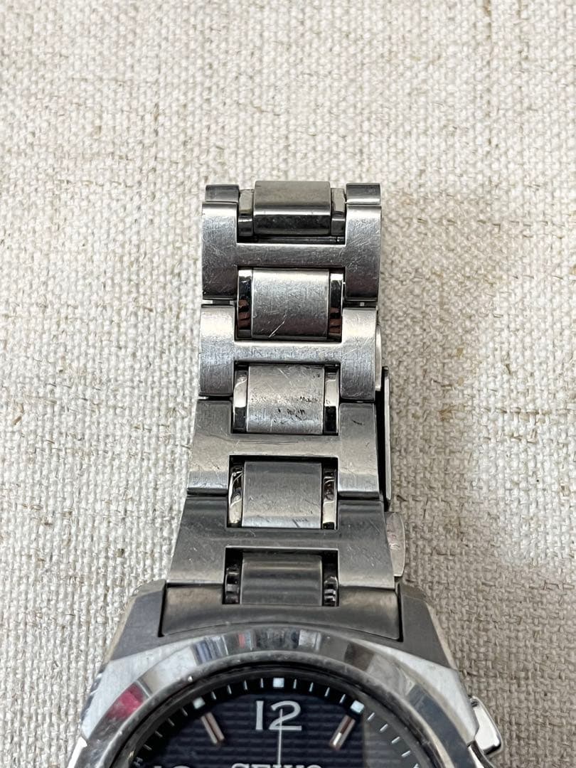 【不動品】SEIKO BRIGHTZ 電波ソーラー チタン 7B22-0AP0