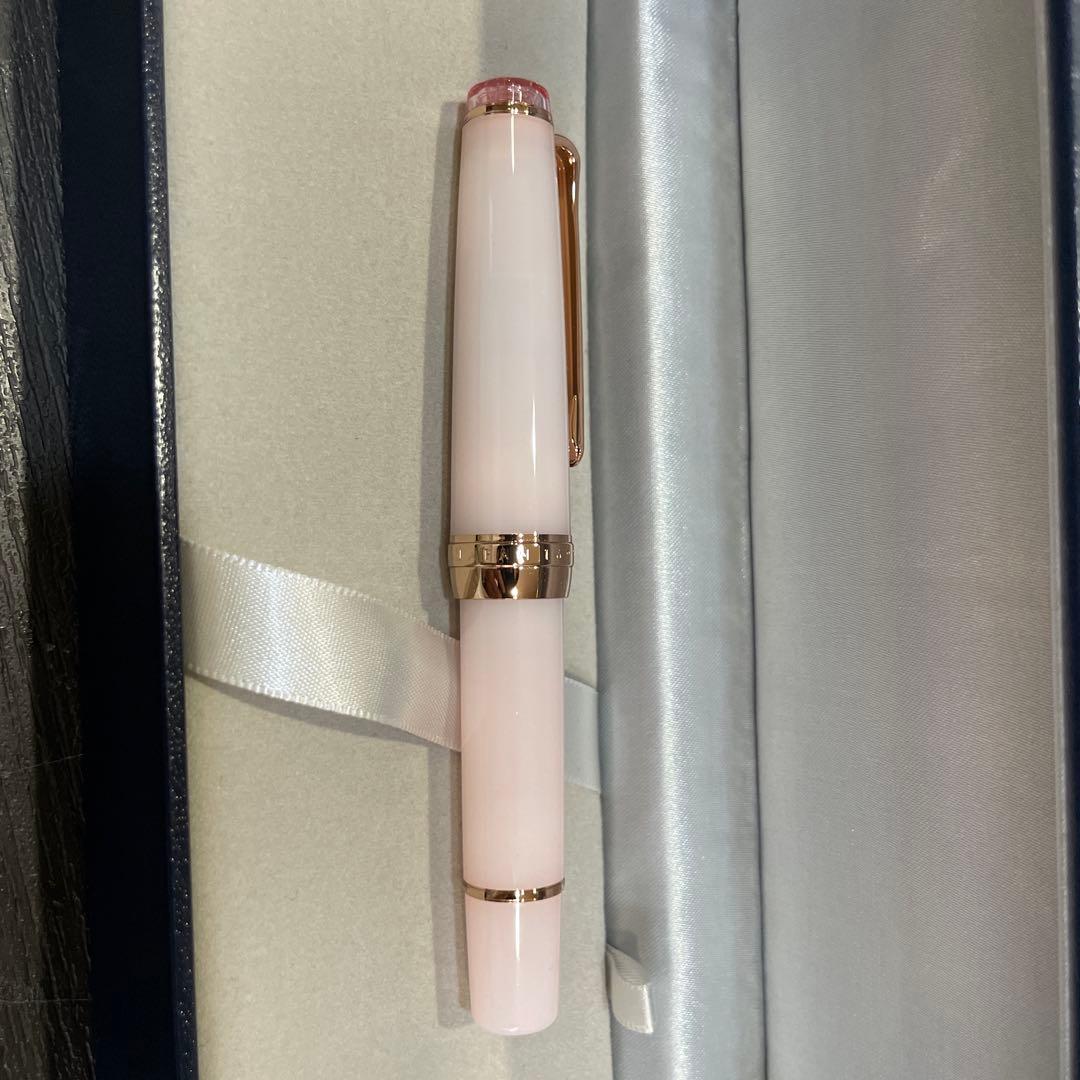 新品久保桜ブルームピンク・万年筆 パルム八文字屋 オリジナルM